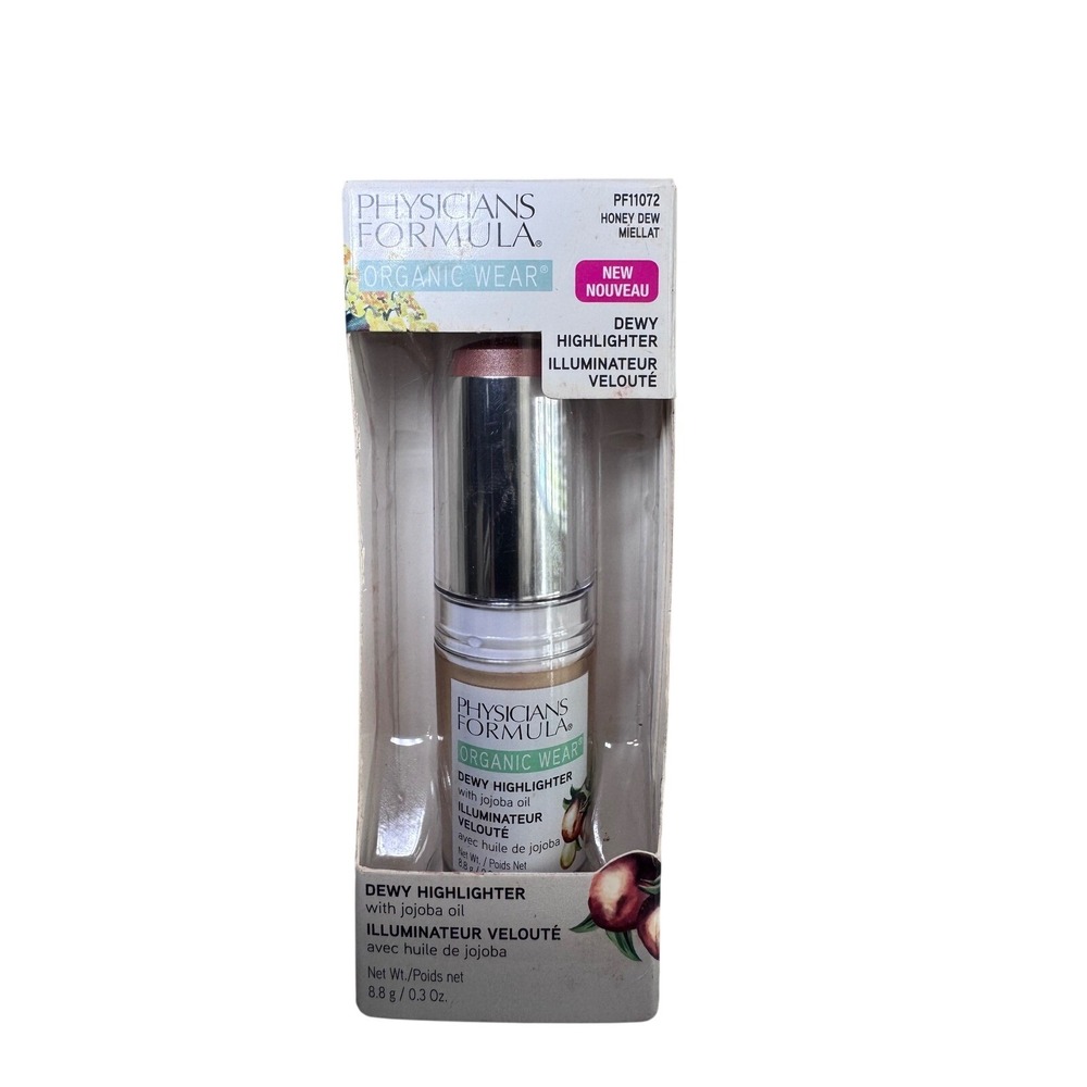 Physicians Formula Organic Wear Dewy Highlighter Honey Dew PF11072 0.3oz New